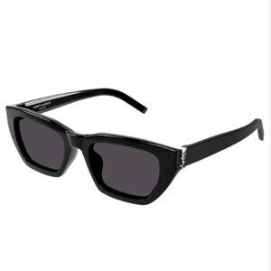 NEW SAINT LAURENT SUNGLASSES, WOMEN BLACK EYEWEAR SAINT LAURENT